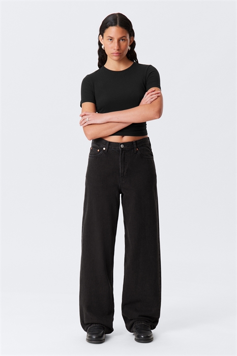 Джинсы Rail Mid Rise Loose Wide Leg 0885676028 - Фото 13987373