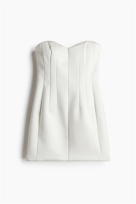 Платье-бандо мини 1260422001 - Фото 13988555