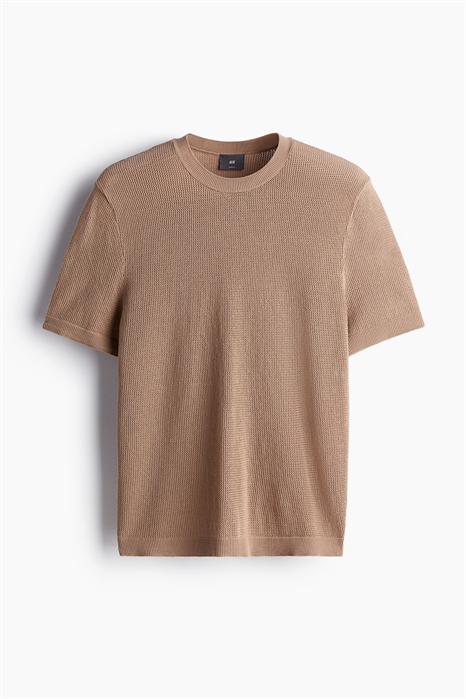 Облегающая тканая футболка 1258831003 - Фото 13988587