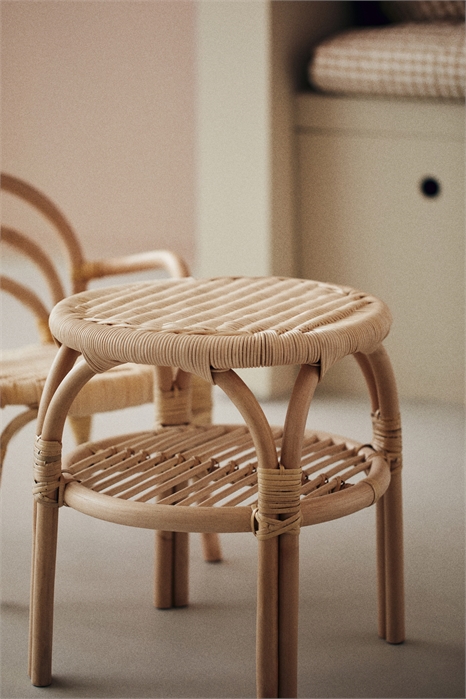 Детский приставной столик из ротанга 1048869001 - Фото 13988641