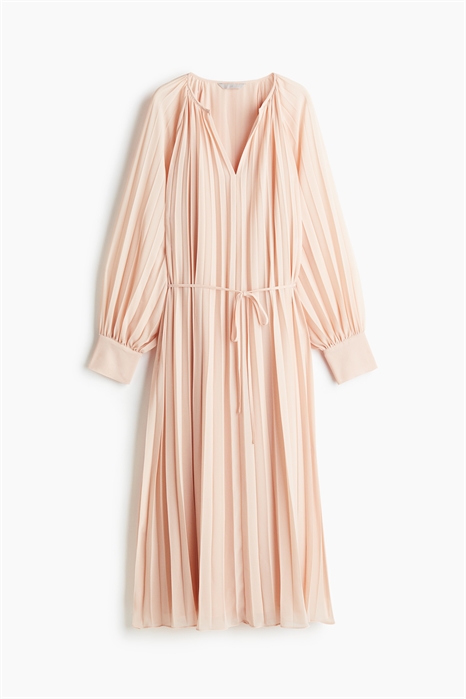 Плиссированное шифоновое платье 1242755002 - Фото 13988717