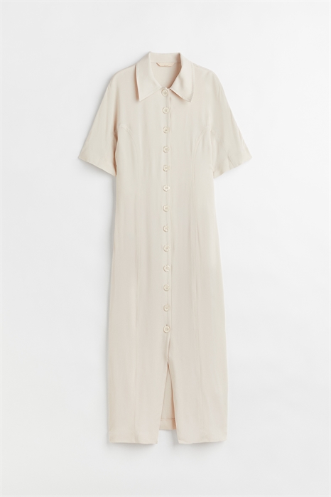 Платье-блузка из шелкового микса 1089644001 - Фото 13989374