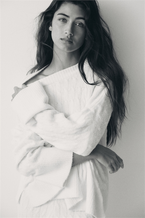 Вязаный джемпер с узором 1295480004 - Фото 13990250