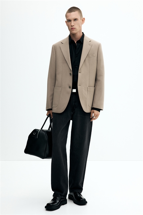 Пиджак из кашемира Regular Fit 1295805001 - Фото 13990262