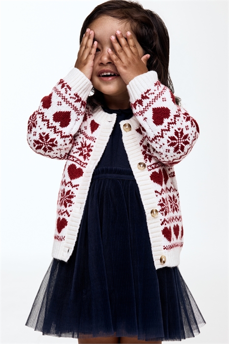 Кардиган с крупной вязкой 1300661003 - Фото 13990569