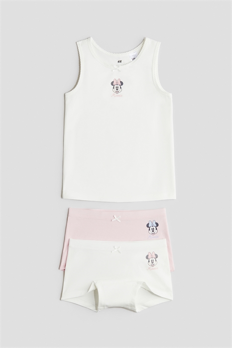 Хлопковый комплект из 3 частей 1300981001 - Фото 13990589