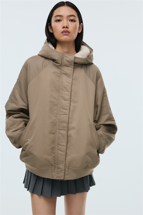 Куртка-бомбер оверсайз 1301796002 - Фото 13990611