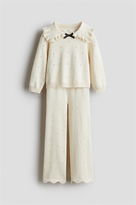 Комплект из 2 частей из пуантельевого трикотажа 1305231002 - Фото 13991162