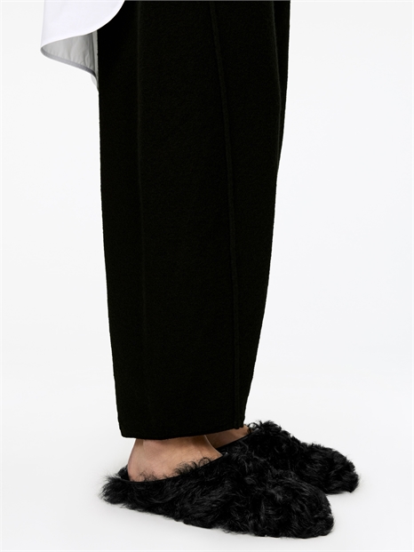 Мюли из стриженой кожи 1305302001 - Фото 13991172