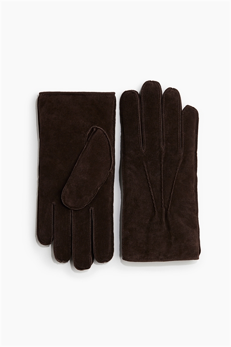 Замшевые перчатки 1307567001 - Фото 13991416