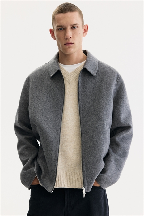 Рубашка из шерстяного бленда Regular-fit 1311264001 - Фото 13991721