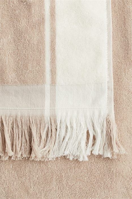 Пляжное полотенце с бахромой артикул 1264765001