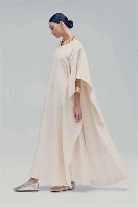 Платье-кафтан с переливающимся рисунком 1263342002 - Фото 13993215