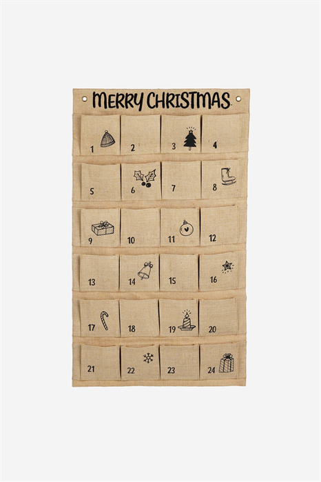 Адвент-календарь из джута 1229692001 - Фото 13994432