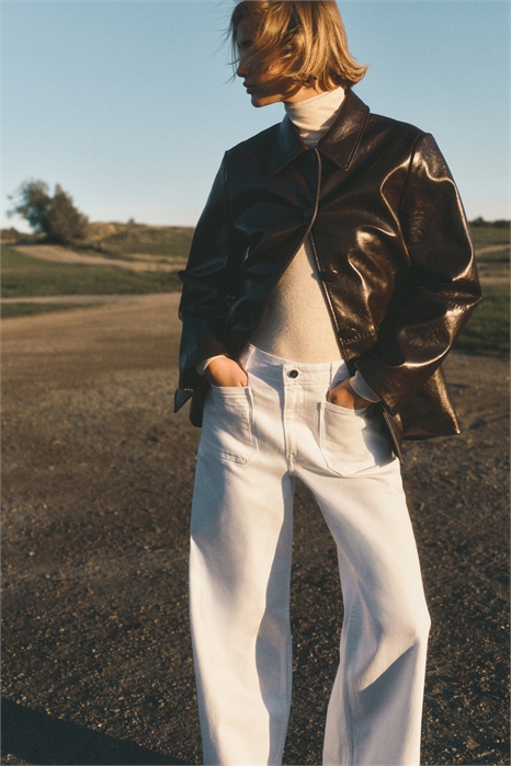 Широкие высокие джинсы 1307597004 - Фото 13994978