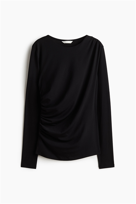 Топ из драпированного трикотажа 1328680001 - Фото 13995964