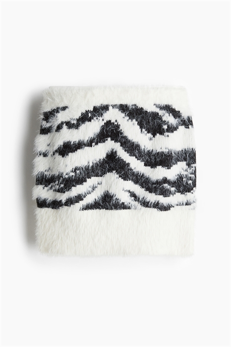 Мини-юбка из пушистого трикотажа 1251385001 - Фото 13996195