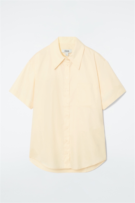 Хлопковая рубашка с короткими рукавами 1241776001 - Фото 13997948