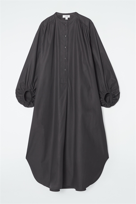 Платье-миди с рукавами-баллонами 1266873001 - Фото 13999528