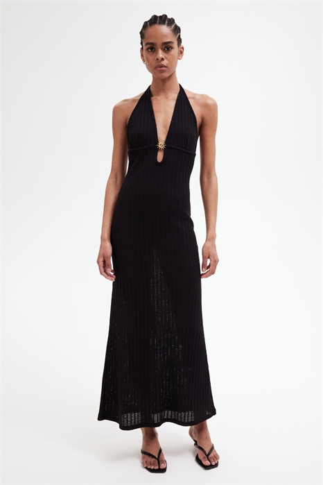 Украшенное платье из пуантельевого трикотажа 1278400001 - Фото 14000952