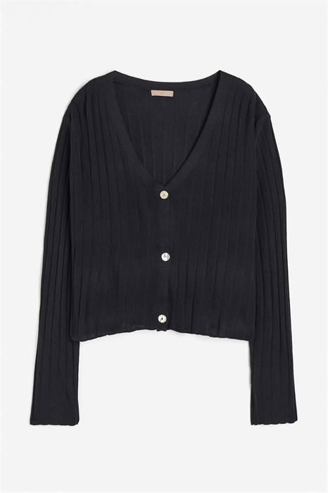 Кардиган с ребристой вязкой 1182583003 - Фото 14002067