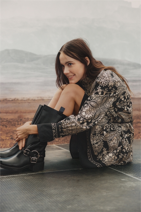 Платье с завязывающимся поясом 1265601001 - Фото 14002465