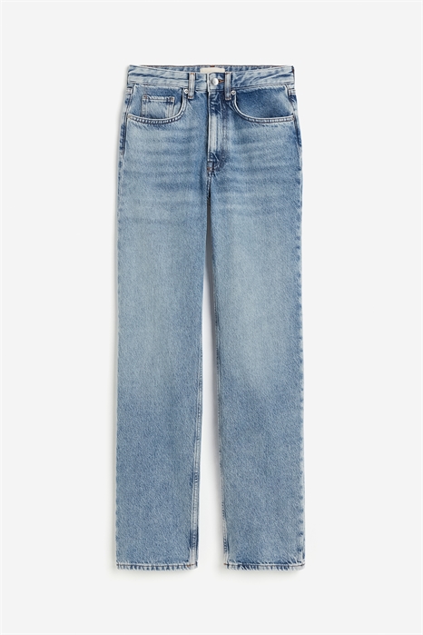 Джинсы Straight High Jeans 1218391001 - Фото 14003891