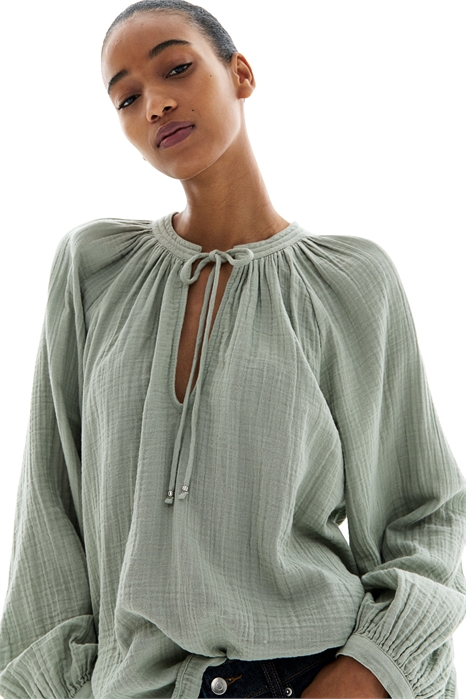 Блузка из муслина 1275176002 - Фото 14017341