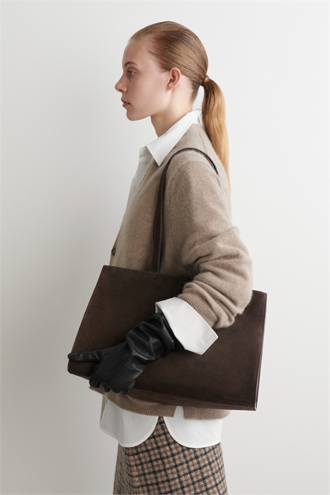 Длинные кожаные перчатки 1292983001 - Фото 14033839