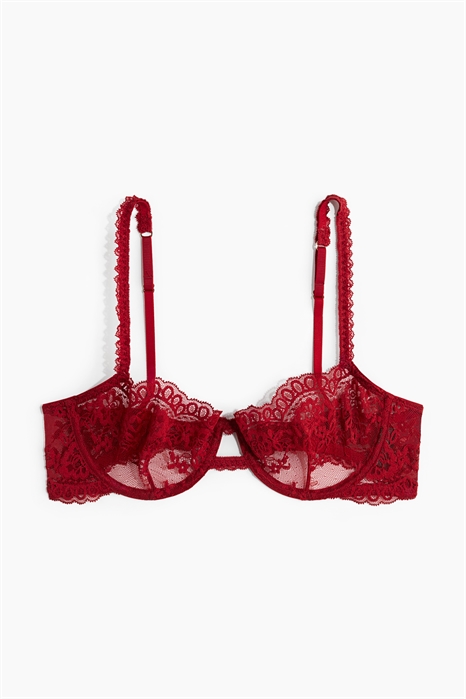 Кружевной бюстгальтер-балконет 1256436002 - Фото 14040871