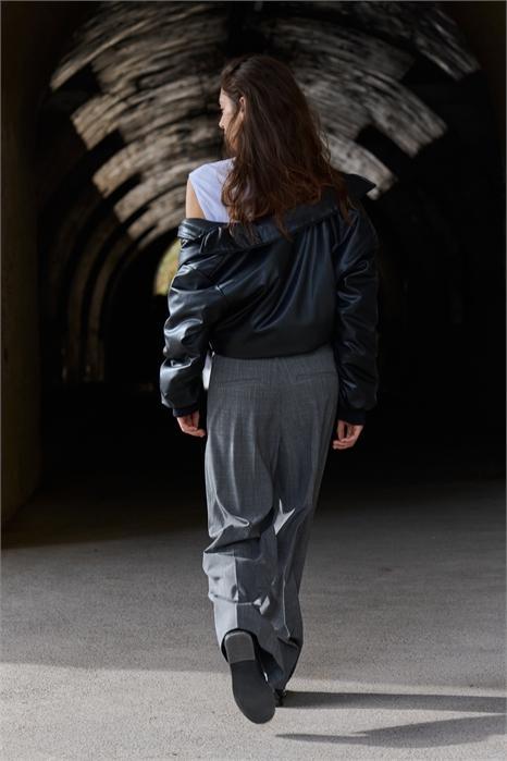 Широкие приталенные брюки 1292768005 - Фото 14041028