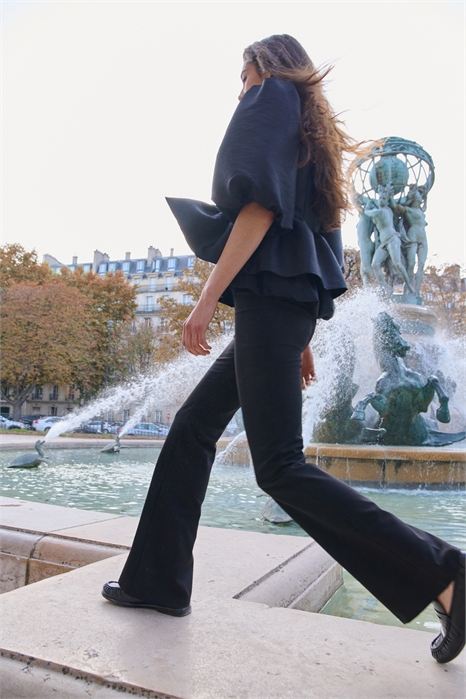 Расклешенные брюки 1298584001 - Фото 14041133