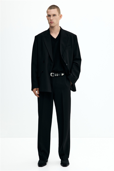 Свободный крой брюк с блестками 1306183001 - Фото 14041519