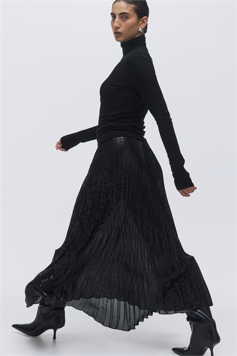 Юбка-плиссе с блестками 1310464001 - Фото 14041740