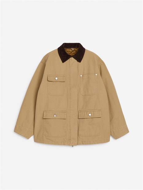 Холщовая куртка с подкладкой 1242719001 - Фото 14054843