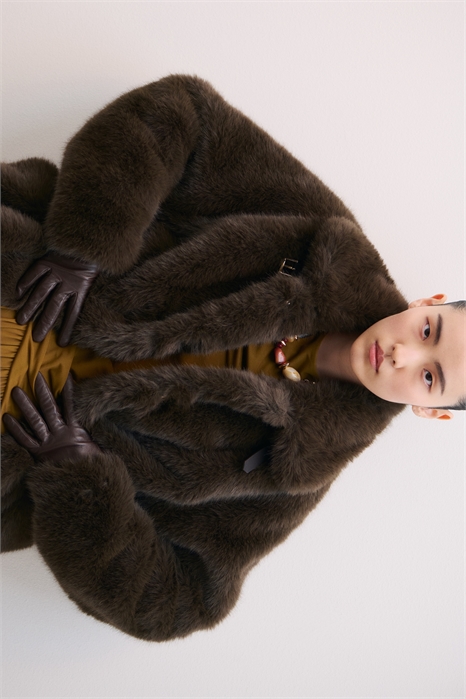 Кожаные перчатки 1004335008 - Фото 14056130