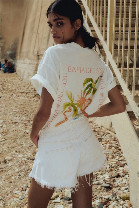 Футболка оверсайз с принтом 1259422030 - Фото 14056867