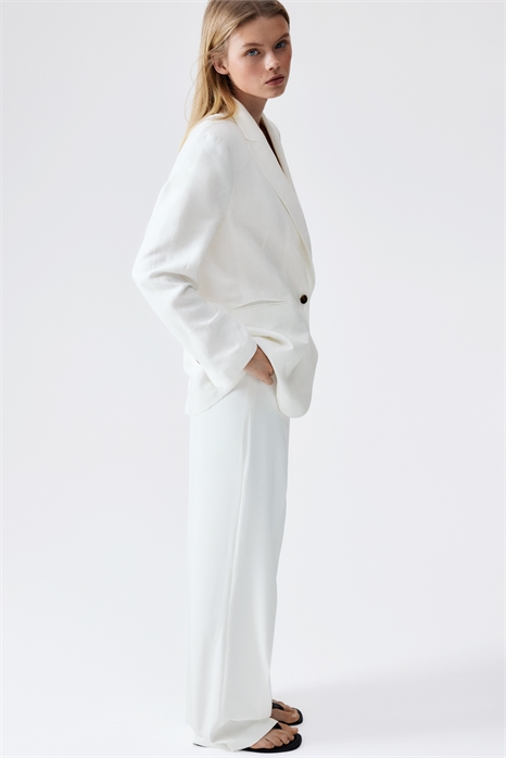 Блейзер из льняного бленда 1261592002 - Фото 14056897