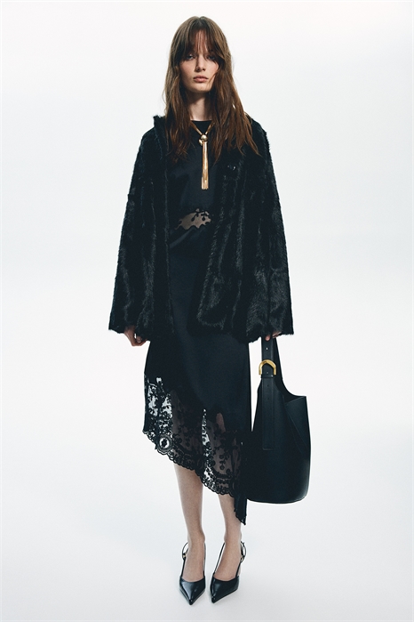 Платье с кружевными вставками 1271107001 - Фото 14056997