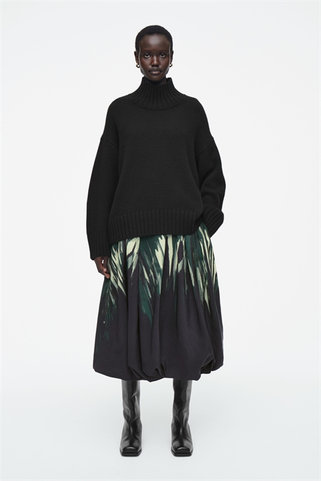 Юбка-миди с принтом 1256711001 - Фото 14060691