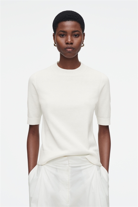 Трикотажная футболка с короткими рукавами 1069400006 - Фото 14061066