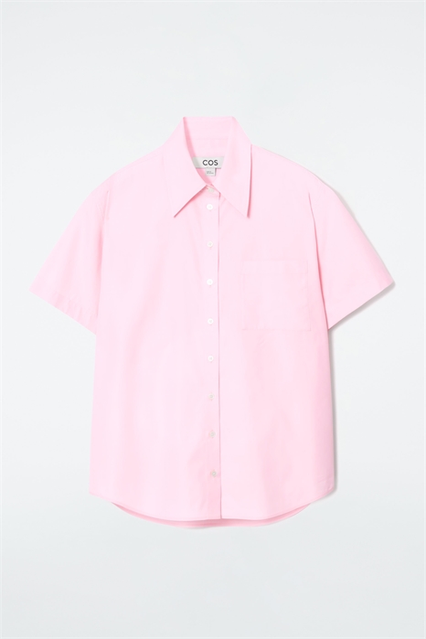 Хлопковая рубашка с короткими рукавами 1241776003 - Фото 14067415