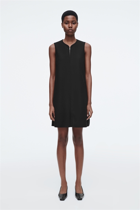 Мини-платье на молнии из водолазного трикотажа 1268287001 - Фото 14067587