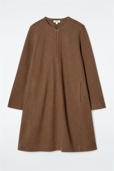 Мини-платье A-line из вареной шерсти 1252682002 - Фото 14067699