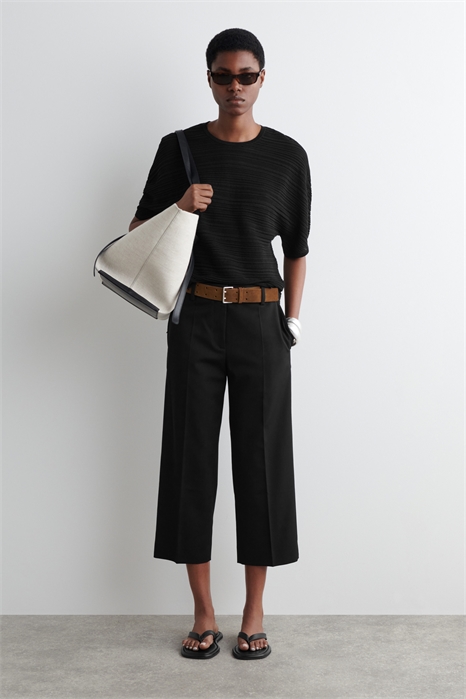 Брюки-капри из шерстяного материала 1267324001 - Фото 14071973