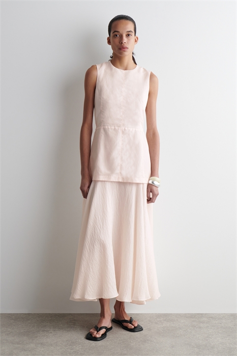 Платье-миди с многослойным пеплумом 1277581004 - Фото 14072380