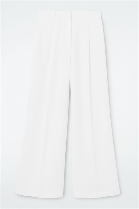 Приталенные брюки из льняного бленда 1232340001 - Фото 14072621