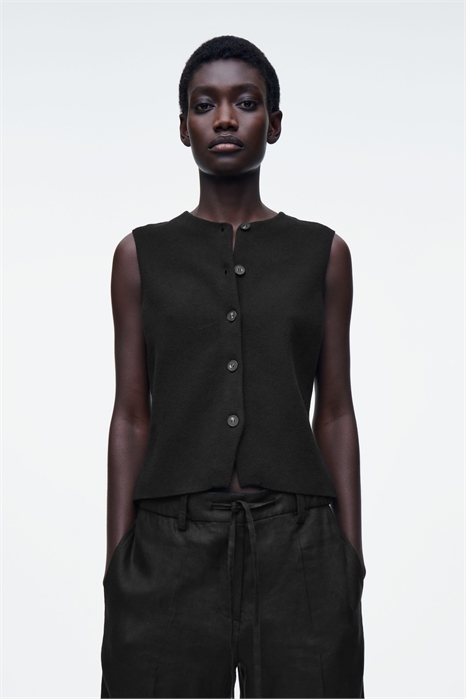 Жилет из трикотажного хлопка 1277766002 - Фото 14072669