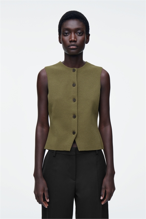 Жилет из трикотажного хлопка 1277766003 - Фото 14073460