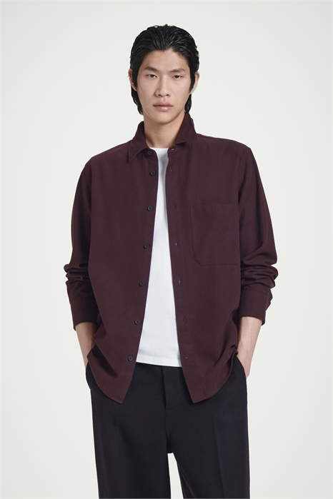 Рубашка из смеси хлопка Relaxed fit 1256067004 - Фото 14076151